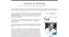 Desktop Screenshot of nathancrystal.com