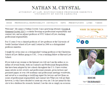 Tablet Screenshot of nathancrystal.com